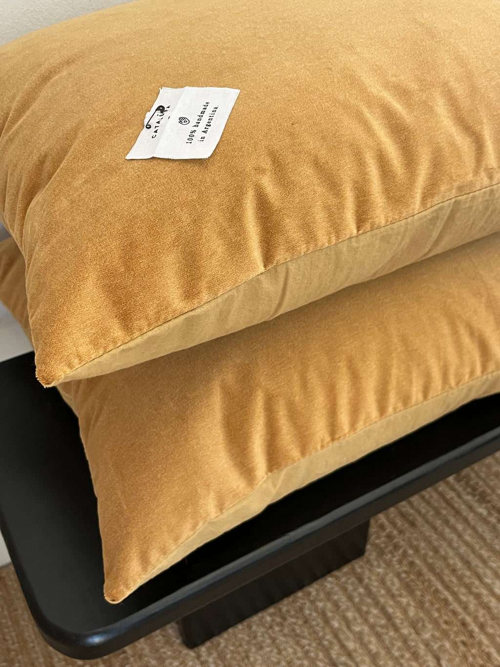 Almohadón Pana Ocre / Tusor