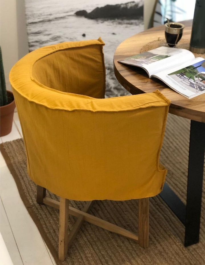 Silla Gervasoni enfundada