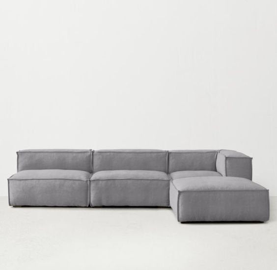 Sillón Esquinero Tapizado Milán