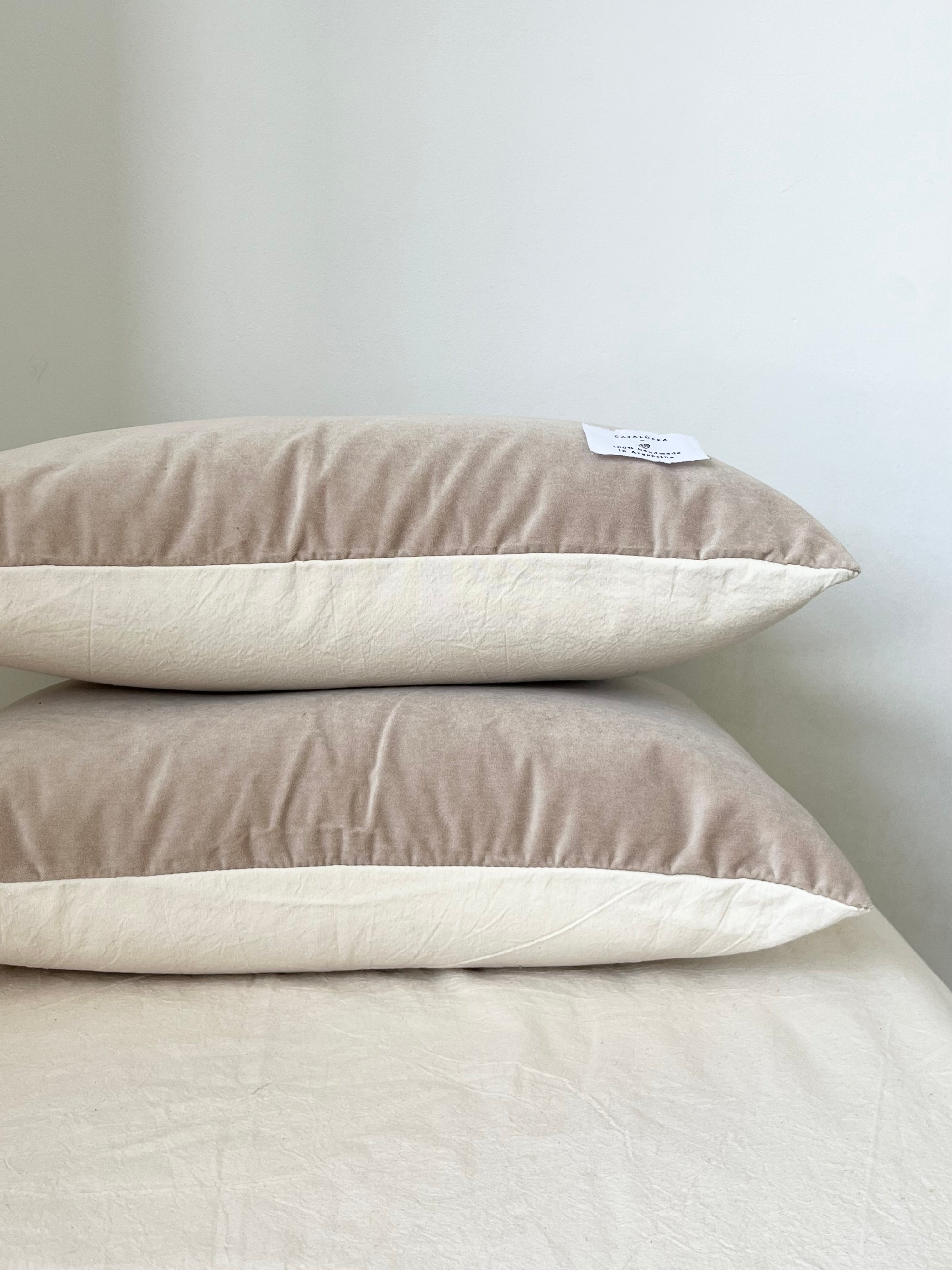 Almohadón Pana Arena / Tusor • 50x70 cm