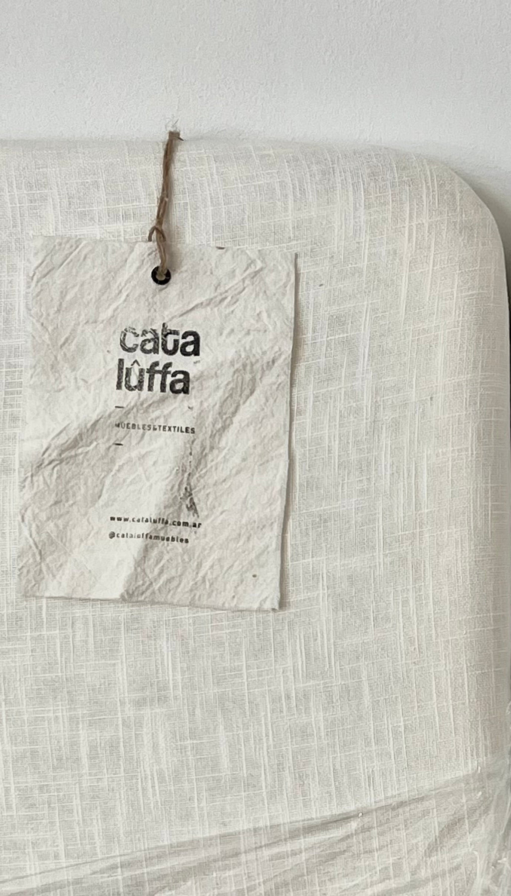 Respaldo de cama Lino 100%