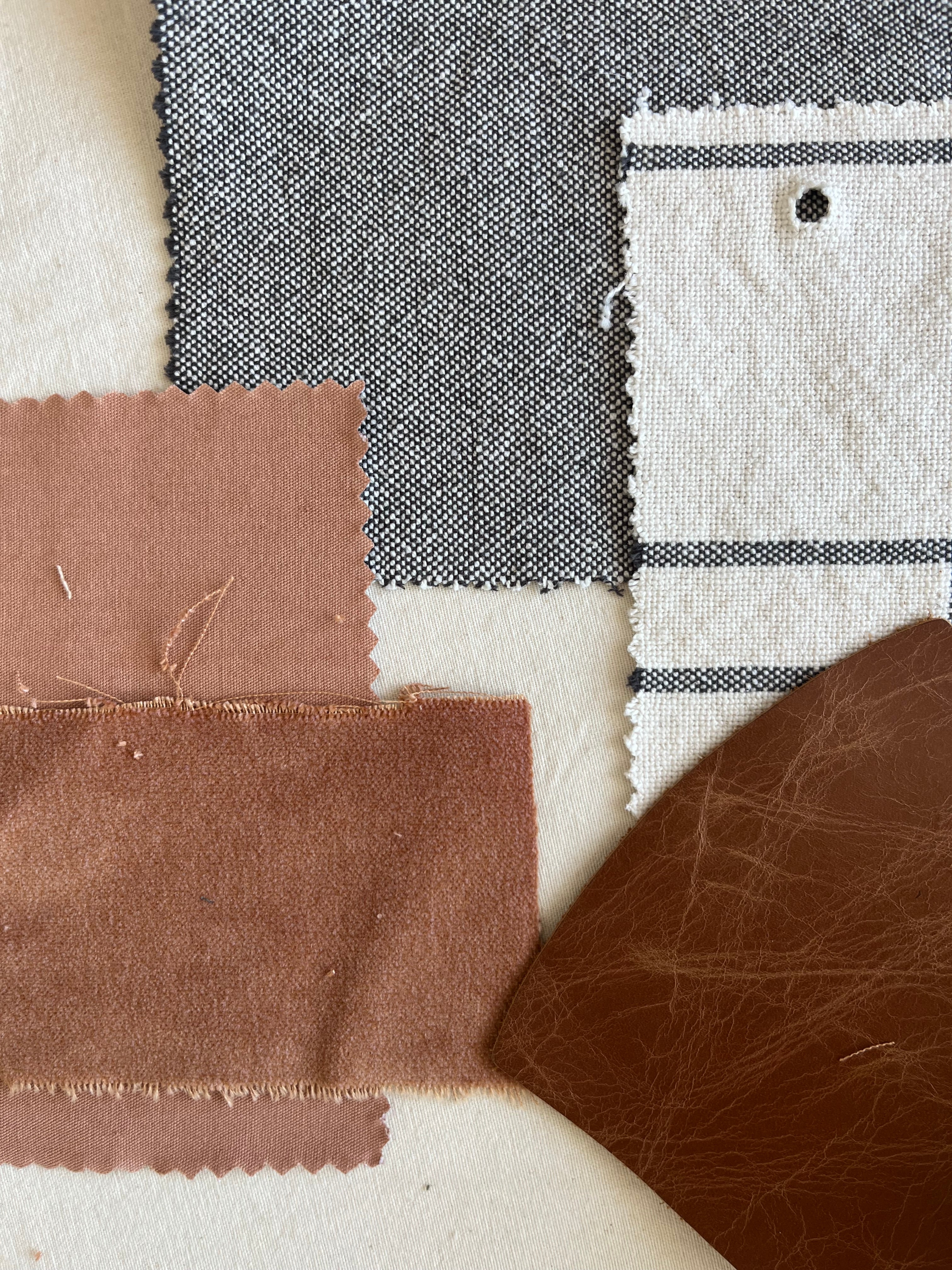 Respaldar Ondas Pana / Lino / Bouclé