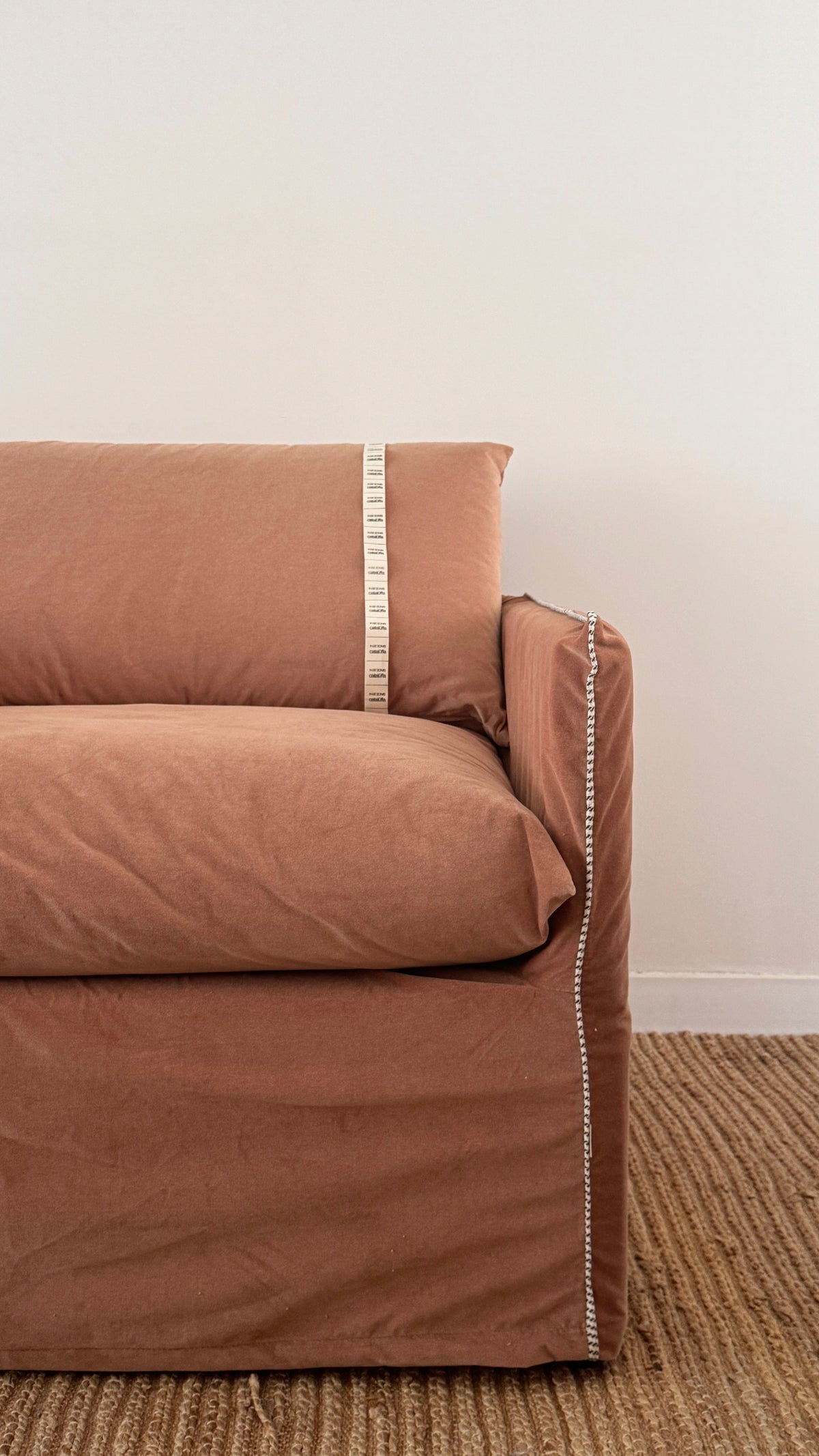 Sillón enfundado Catalina Individual | Funda removible lavable