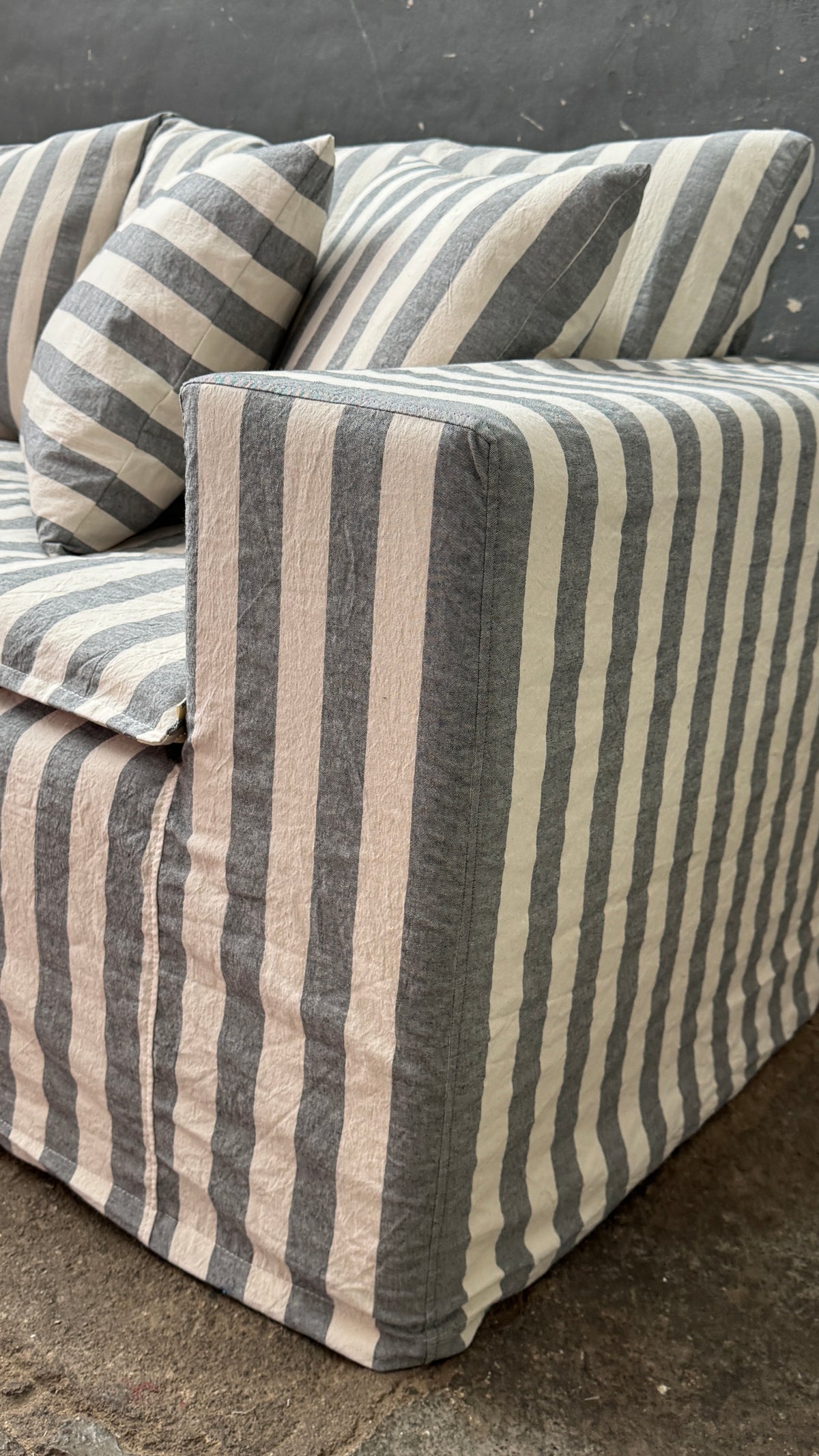 Sillón enfundado #1221 | Funda removible lavable