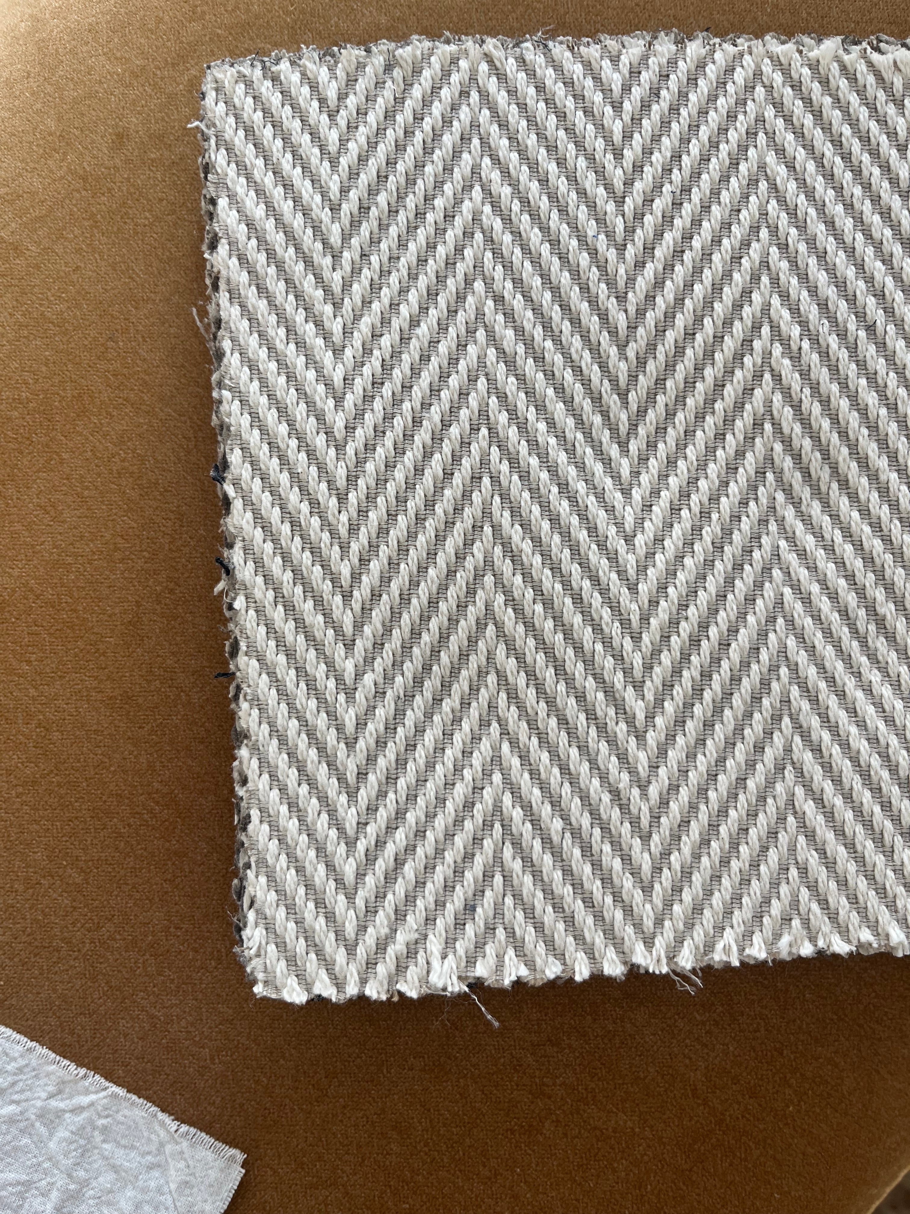 Puff #44 - Jacquard Beige
