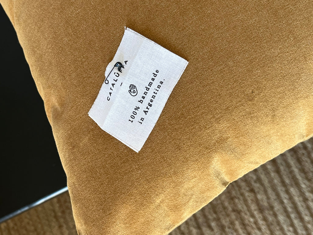 Almohadón Pana Ocre / Tusor