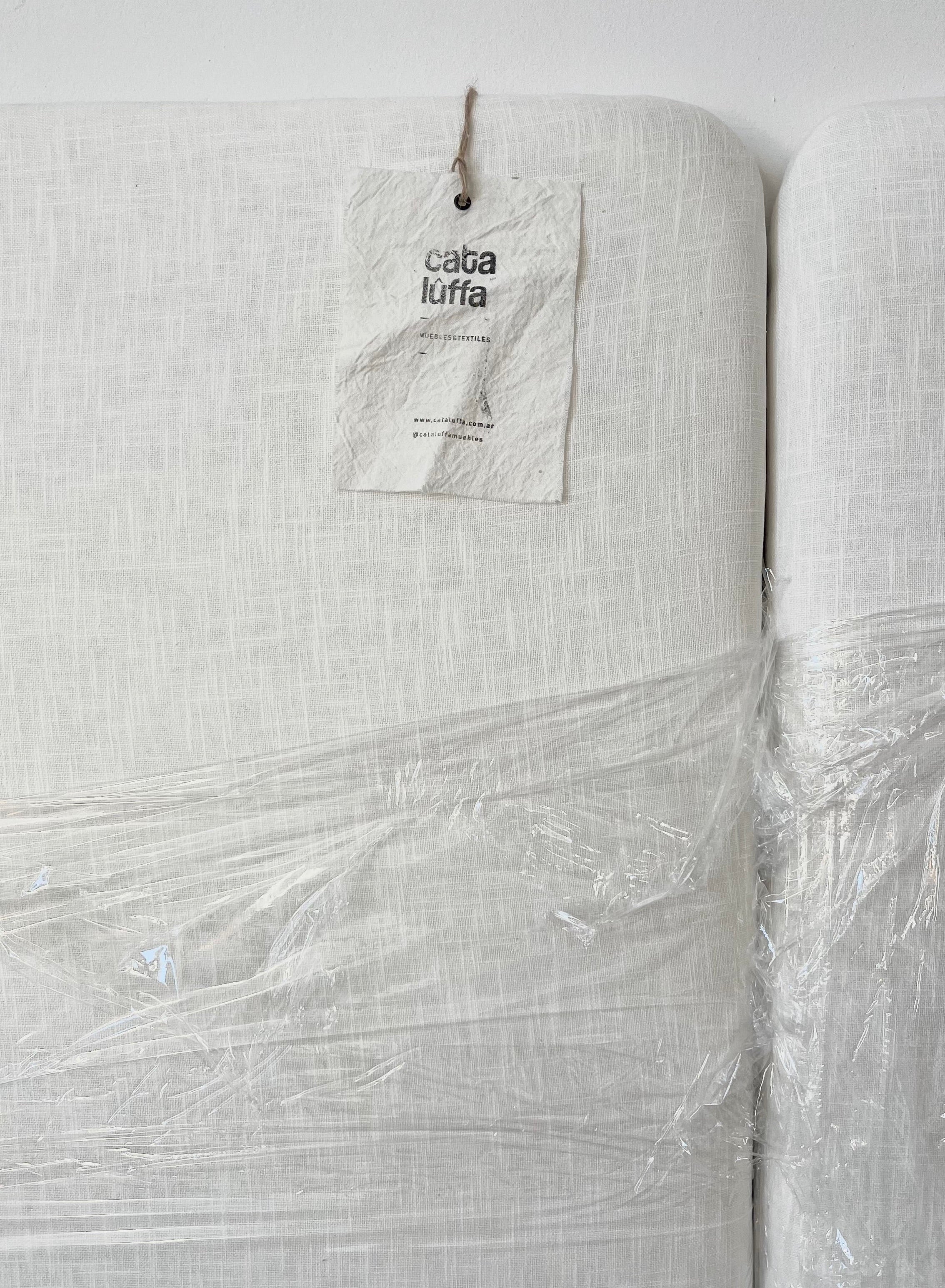 Respaldo de cama Lino 100%