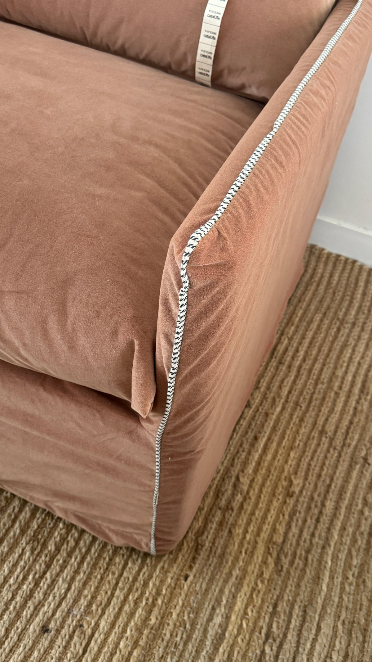 Sillón enfundado Catalina Individual | Funda removible lavable