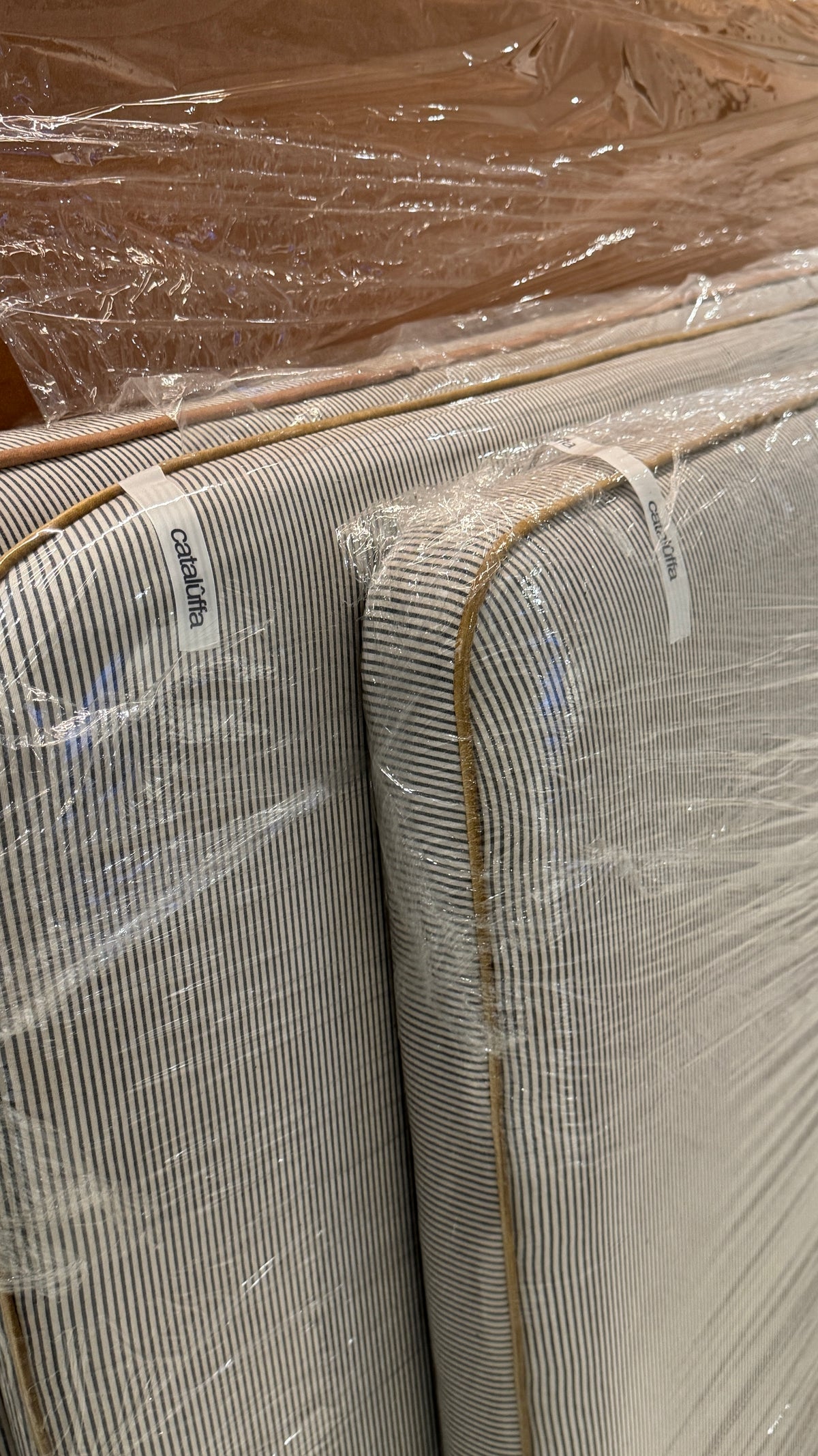 Respaldo de cama Curve Rayas