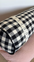 Almohadón Cilindro Cuadrille Black