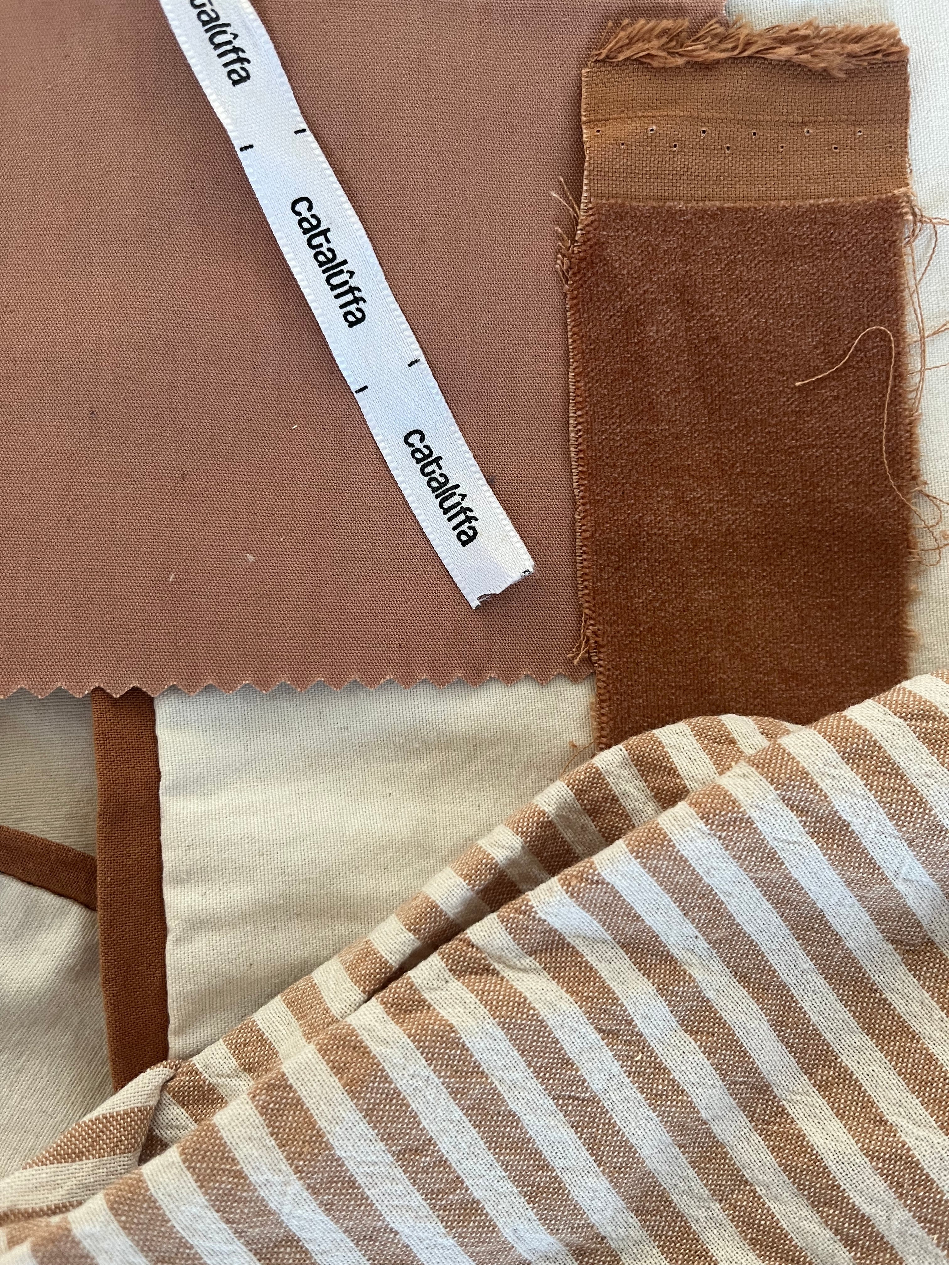 Respaldar Ondas Pana / Lino / Bouclé